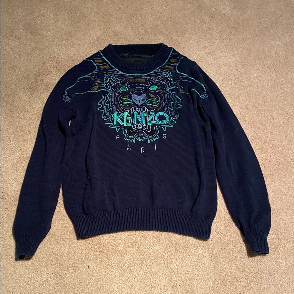 Embroiderd knit